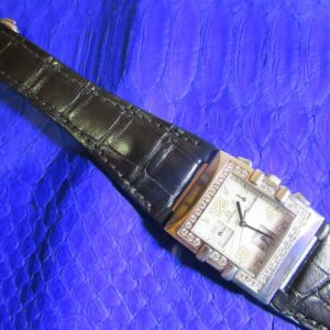 Ремешок для часов Omega Constellation Quadra из крокодиловой кожи