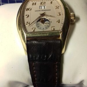 Ремешок на часы Girard Perregaux из каймана коричневый
