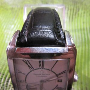 Мужской ремешок из кожи крокодила на часы Maurice Lacroix Automatik Pontos Reserve de Marche